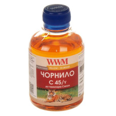 Чернила WWM C45 для Canon, 200г Yellow (C45/Y) 